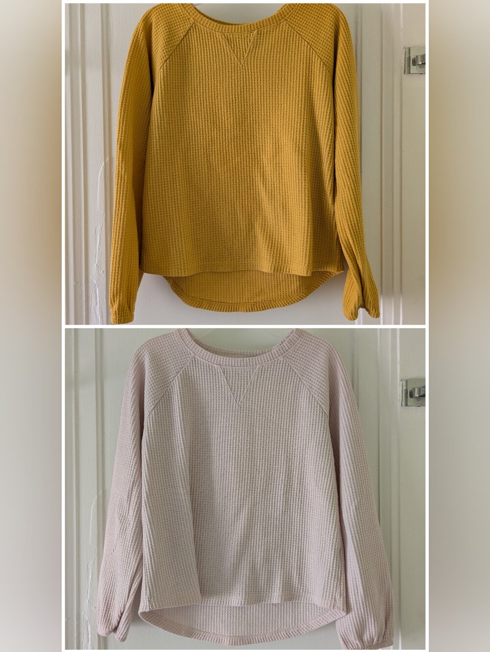 4/$25 Soft Waffle Knit Tops